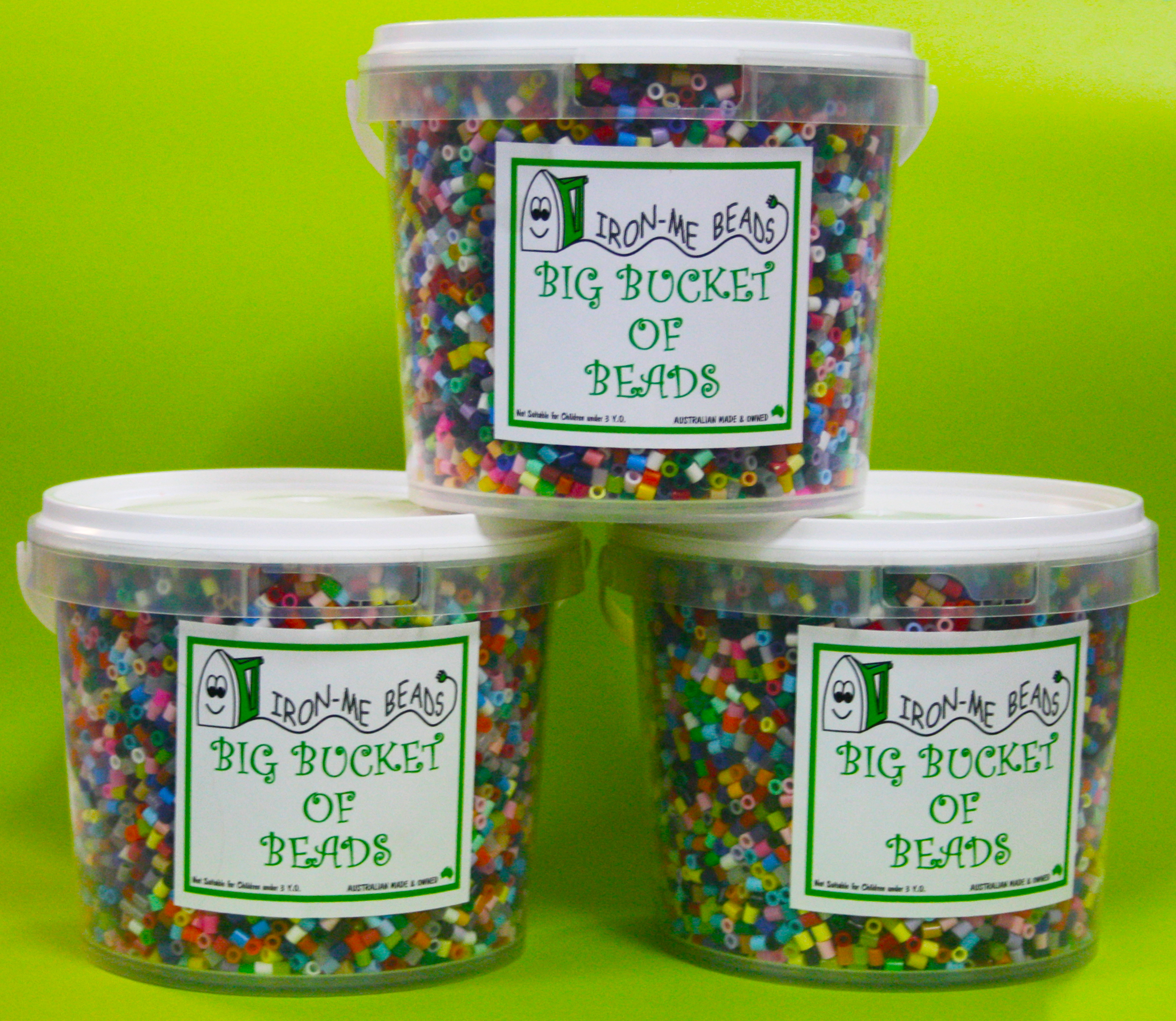 ironme beads bucket